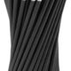 Paper straws black 12*197mm