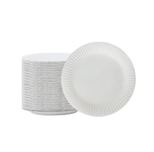 Paper plate / 7'' white