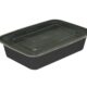 Plastic container 650ml black