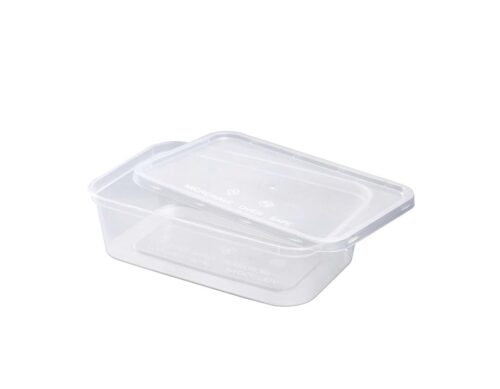 Plastic container 1000ml white