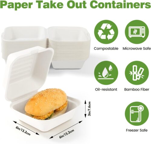 Hamburger Box (500 qty)